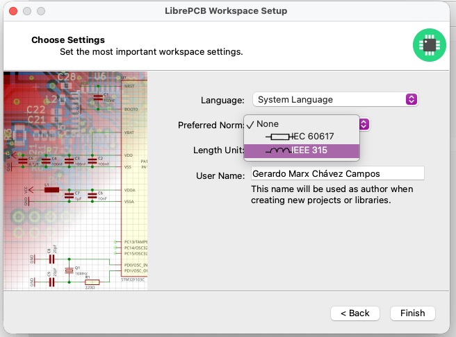 Workspace settings